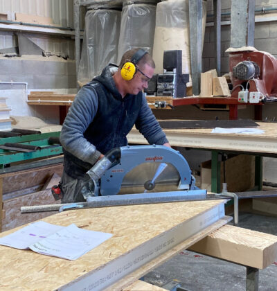 Photo: … And We’re Back on The Factory Floor!