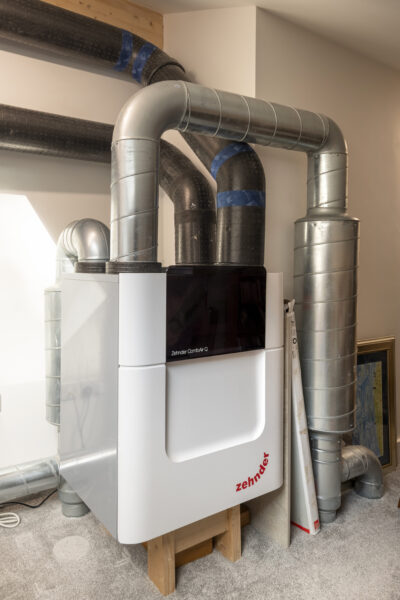 Photo: Structural Insulated Panels and Mechanical Ventilation & Heat Recovery Systems … The Perfect Eco-Efficient Partners