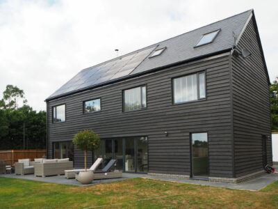 A photo from the SIPs build project titled 'Speedy SIPs Panel Barn in Fen Drayton, Cambridgeshire'